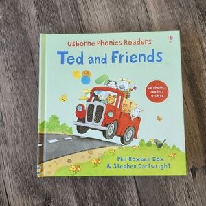 NWOT Usborne Phonics Readers Ted And Friends With CD